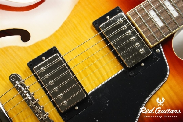 ES-335 Figured - Raspberry Tea Burst